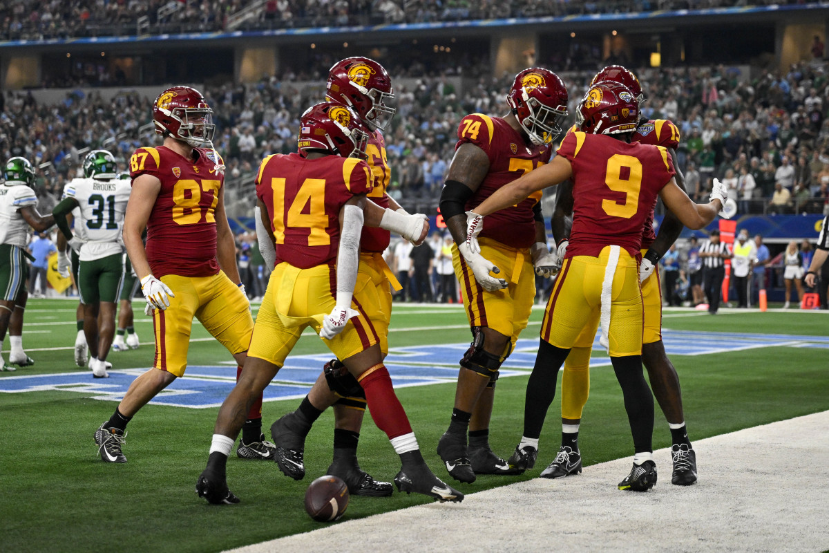 usc trojans tulane cotton bowl 202336